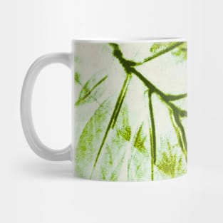 Nature Eco Leaf Print Mug